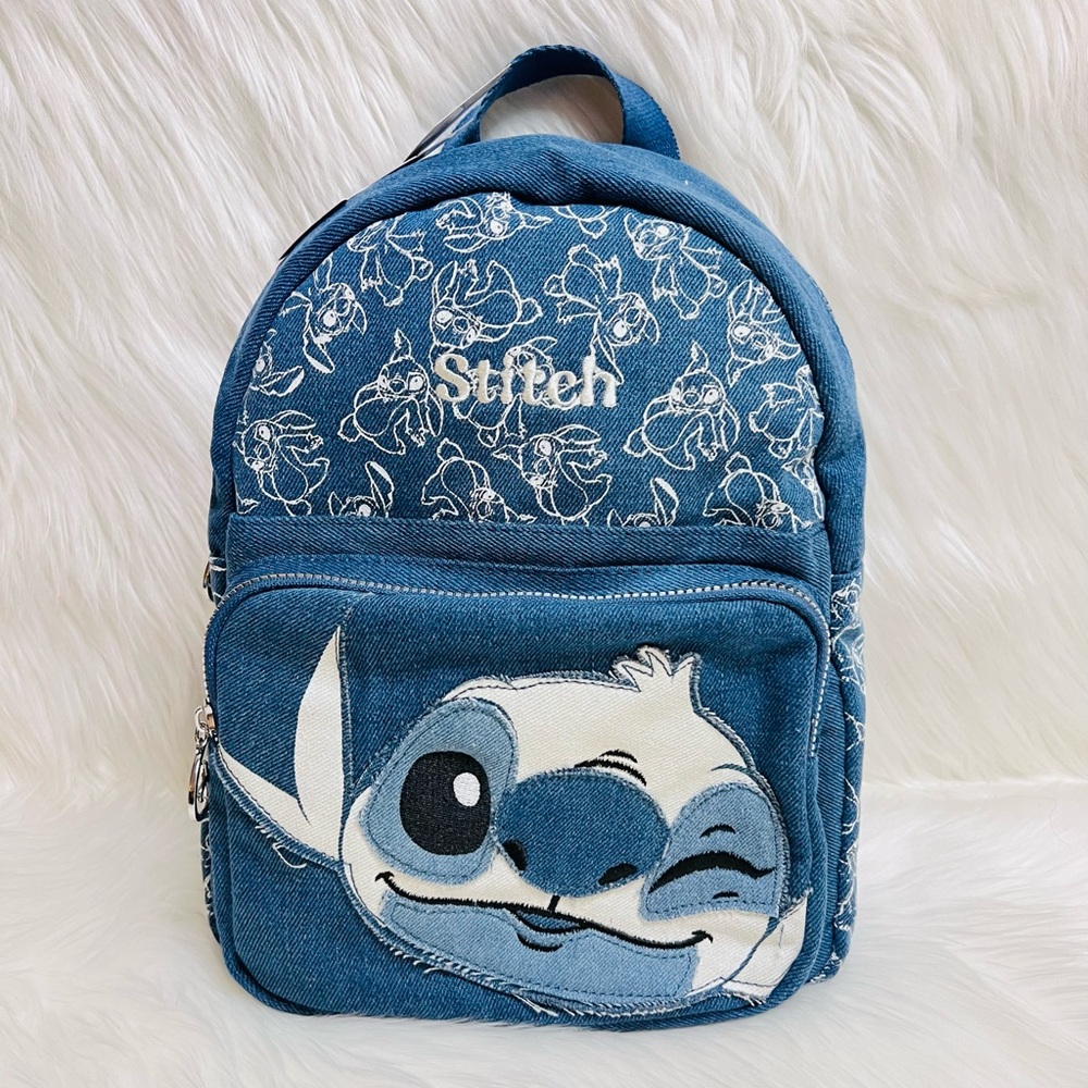 Disney‎ Lilo & Stitch Denim Backpack